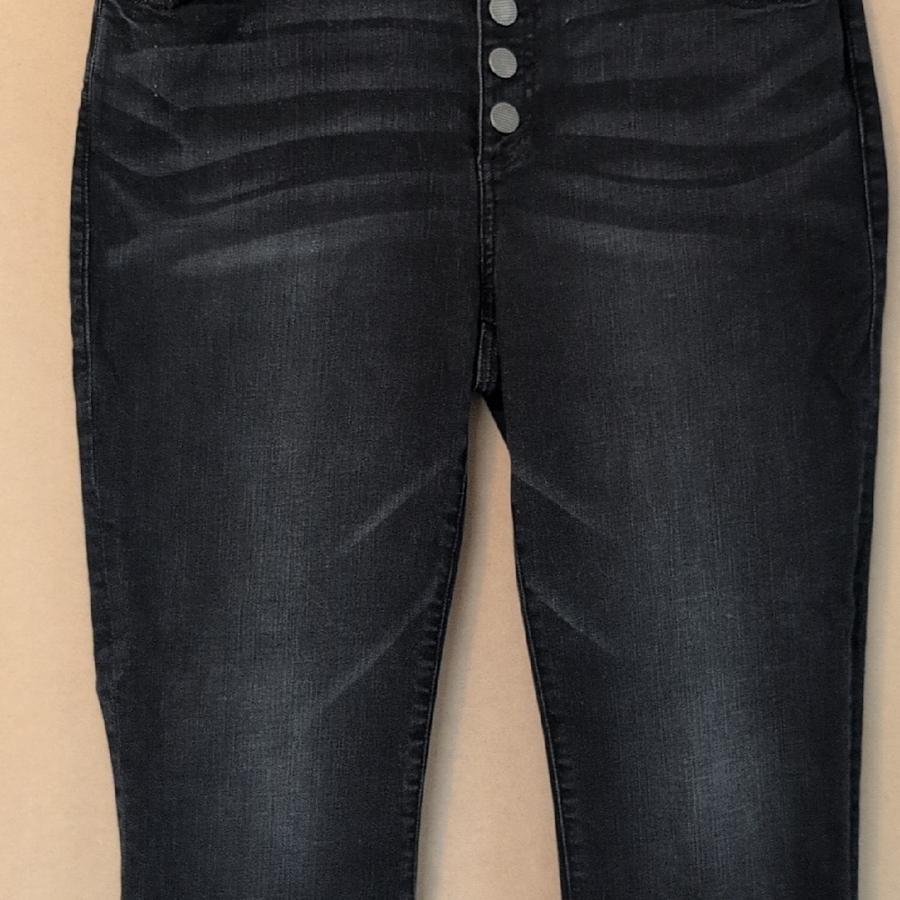 CAbi High Rise Black Jeans